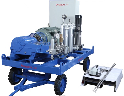 Машина гидравлическая пескоструйная высокого давления гидробластер PRESSUREJET KB20 Оборудование высокого давления для ппу